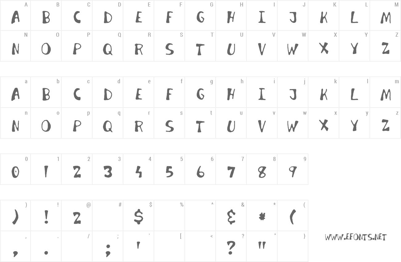 Font Invader Candy preview